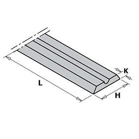 CMT Hyvelkniv 790,780; 78x5,5x1,1 mm; HWM; 2 st.