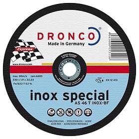 Dronco Kapskiva SPECIAL AS 46 T INOX; 125x1,6x22,2 mm; 1 st.