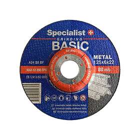 Specialist Slipskiva 125X6X22; 125x6x22 mm