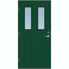 Scandidoor Ytterdörr Knut KNUT 10x20 Hö Grön Klar 73670