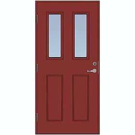 Scandidoor Ytterdörr Knut KNUT 10x21 Hö Röd Klar 73664