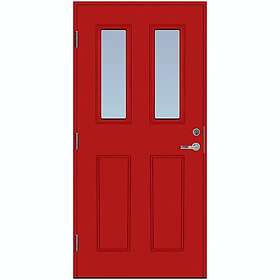 Scandidoor Ytterdörr Knut KNUT 10x20 Hö Eldröd Frost 73830