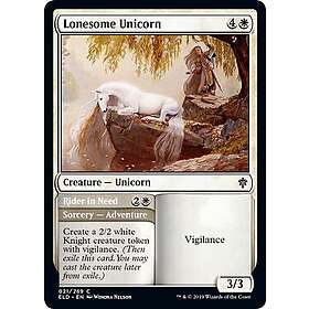 löskort: Throne of Eldraine: Lonesome Unicorn