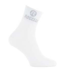 Rogelli Cycling Socks Promo Socks White