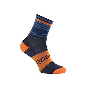 Rogelli Cycling Socks Stripe Socks Blue/Orange