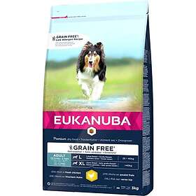 Eukanuba Dog Adult Grain Free Large & Giant Chicken (3kg)