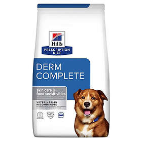 Hills Prescription Diet Canine Derm Complete Skin Care & Food Sensitivities (10kg)