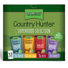 Natures Menu : Country Hunter Dog Multipack 12x150g