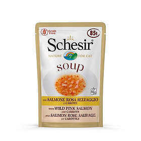 Schesir Soup Lax med Morot 85g