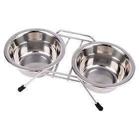 Little&Bigger Double Diner Metallic Skål (2x430ml)