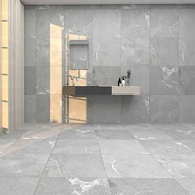 Coem Ceramiche Klinker Mea Lapis Grigio Grå Scuro 60x60 cm 483325