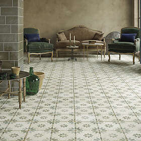 Tenfors Klinker FS Blume Sage 45x45 cm P-27227