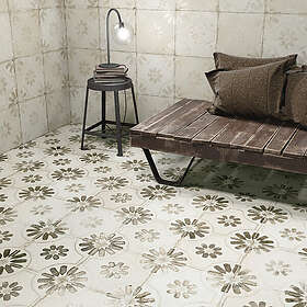 Tenfors Klinker FS Blume Black 45x45 cm P-27228