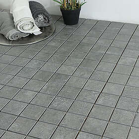 Tenfors Mosaik Integra Graphite 10x10 cm Tau-InteGp-mos