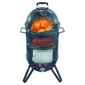 Premium Callow Charcoal Smoker BBQ Grill with Hanging Rack, Hooks, and Weather Proof Cover