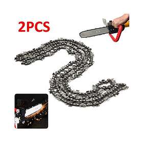 Unbranded 2Pcs 20" 76 Drive Links Chainsaw Saw Chain Parts Tool Blade