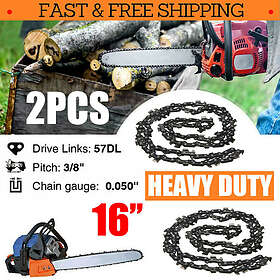 Alzsell saw Guide Bar 16" " 57 DL Saw Fits MS170, MS180