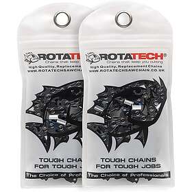 Rotatech x2 (Two) Genuine 12" Saw Chain Fits STIHL KOMBI KM HT Chainsaw