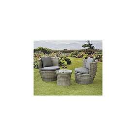 Store Direct Grey GSD Rattan Wicker Bottle Shape Bistro Patio