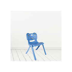 Unbranded (Blue) Plastic Kids Chairs Indoor Outdoor Garden Stackable Toddler Children Chair NEW Blue