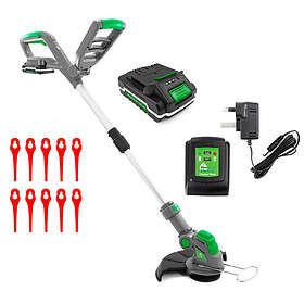Gracious Gardens 18V Cordless Grass Strimmer 1 x Battery & 10 Blades