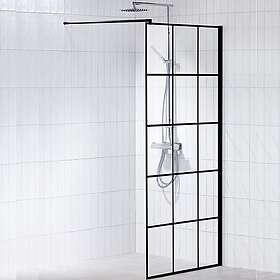 Alterna Duschvägg Lusso 907,5 mm Chess 7377072