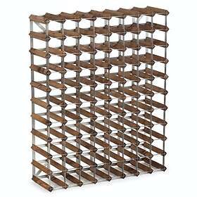 Traditional Wine Racks Vinställ 90 Flaskors Dark Oak