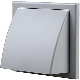 Wall Blauberg UK Decor 185X185/150HK Grey Plastic Cowled Hooded Air Ventilation 