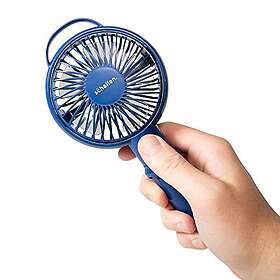 Schallen Mini Portable Rechargeable Lightweight Handheld Electric USB Fan with F