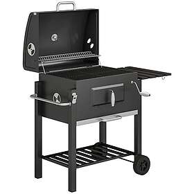 Outsunny BBQ Rotisserie Grill