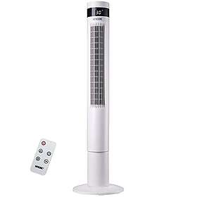Mylek Tower Fan 44-Inch With Remote, Oscillating Cooling Fan 50W, The Perfect Be