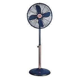 Tower T643000MB Cavaletto 16” Metal Pedestal Fan with 3 Speed Settings and Copper Motor, 50W, Rose Gold and Midnight Blue