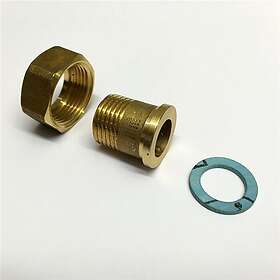 Danfoss Gjenget Nippel AB-QM Gjenget Nippel Utv.GG 3/8 DN10 5406807