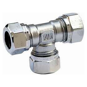 Vatette Klämringskoppling 1150 T-Rör Förkromad 10 FG037030020