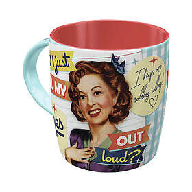 Nostalgic Art Mug Did I just roll my eyes out loud