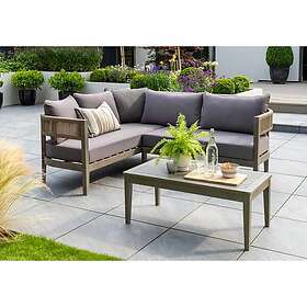 Norfolk Leisure Arden Rope Outdoor Corner Sofa Grey
