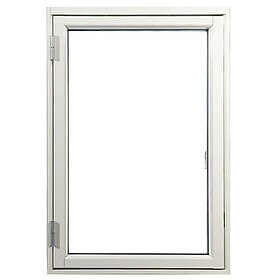 Outline Sidohängt Fönster 3-Glas Aluminium HFSA Alu 80x150 Vä/Hö 8x15