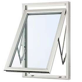 Svenska Fönster Vrid Svanenmärkt Trä 3-Glas SP Stabil 130x70 732110130750