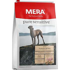 Mera Petfood Pure Sensitive Adult Kalkon & Ris 4kg