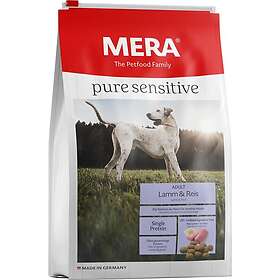Mera Petfood Pure Sensitive Adult Lamm & Ris 1kg