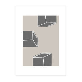 Scandi Living Dimensions poster 50x70 cm