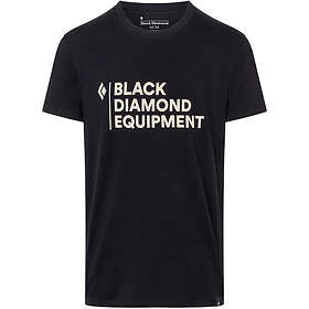 Black Diamond Stacked Logo Tee (Herr)