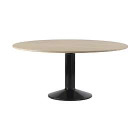 Muuto Midst pelarbord o160 cm Oiled Oak-Black