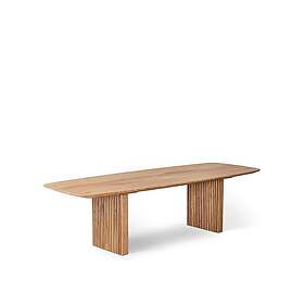dk3 Ten sofabord ek såpa, 160 cm, högt