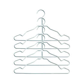 Nomess Copenhagen Alu galge 5-pack silver