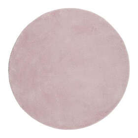 KM Home Soft Teppe Rund Rosa 120