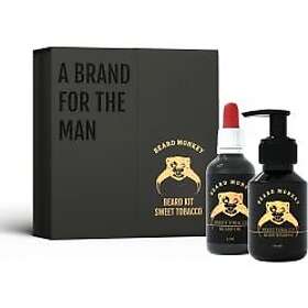 Beard Monkey The Box Beard Oil 50ml + Beard Shampoo 100ml Sweet Tobacco Set