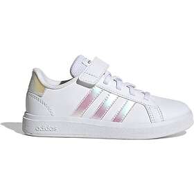 Adidas Grand Court Elastic Lace and Top Strap (Jr)