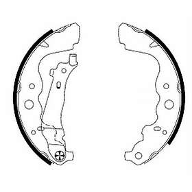 Textar Bromsbackar, sats 91069300