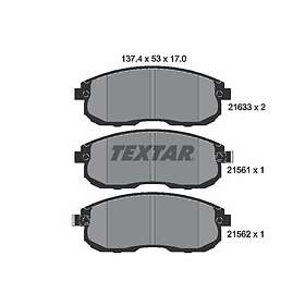 Textar Skivbromsbeläggssats 2156101